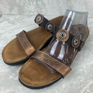 Naot Sandals US size 11 Embellished Strap slides